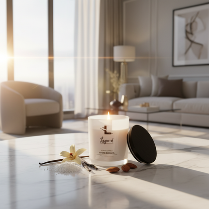 LAZE-D WHITE DREAMS Duftkerze 300g