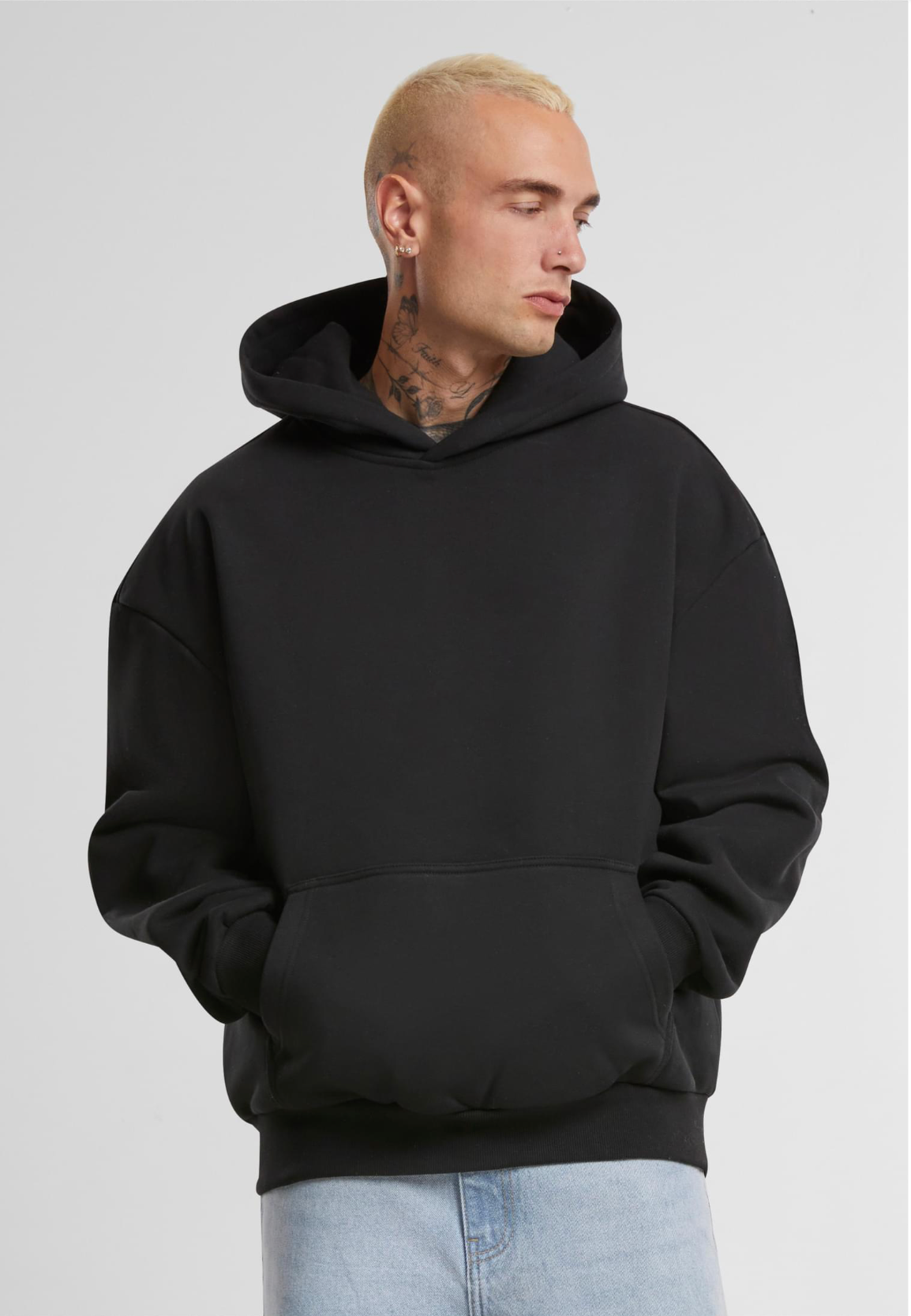 Ultra Heavy Oversized Hoody BLACK
