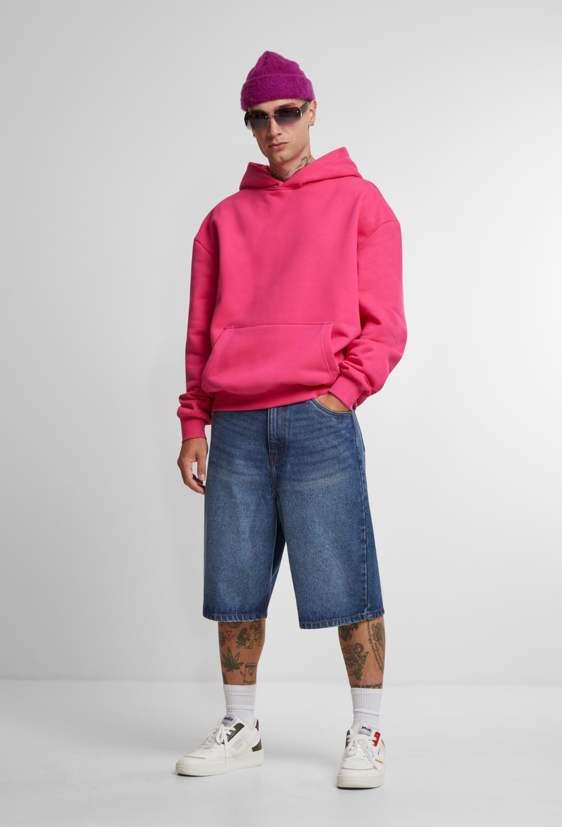 Ultra Heavy Oversized Hoody HIBISKUPINK