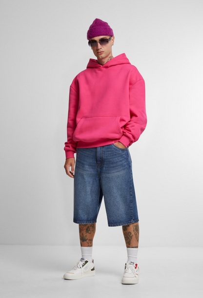 Ultra Heavy Oversized Hoody HIBISKUPINK
