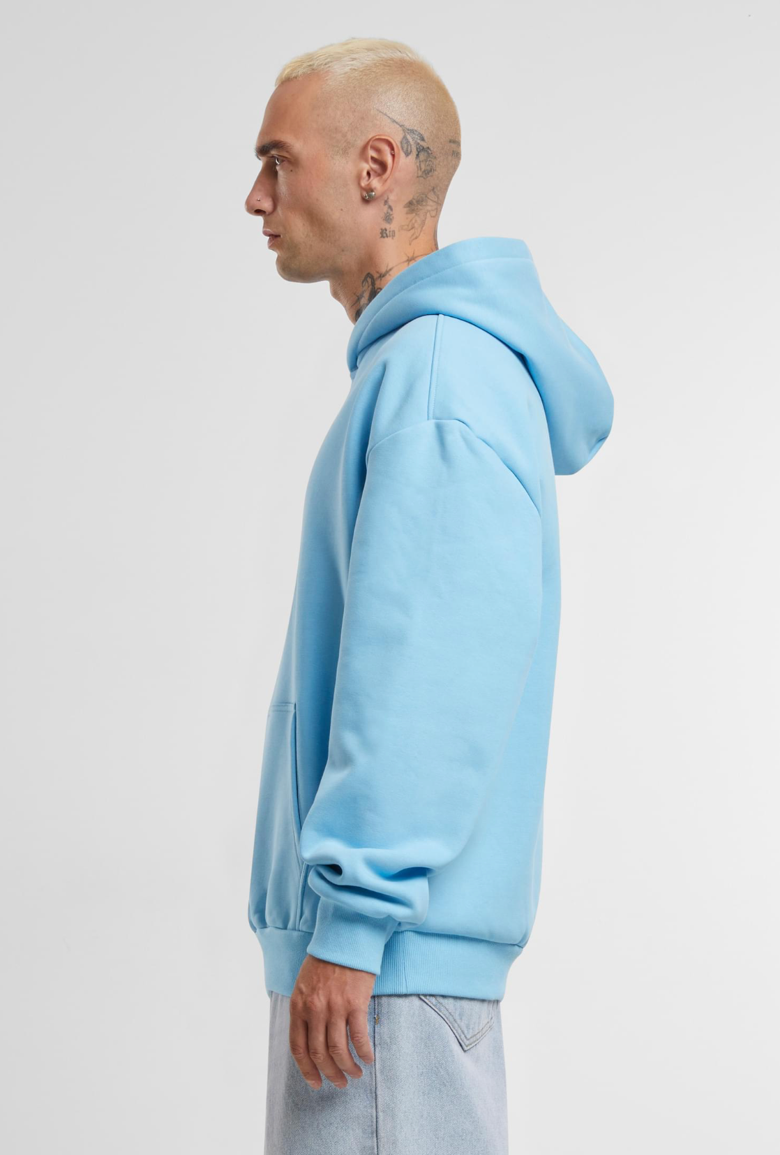 Ultra Heavy Oversized Hoody BALTICBLUE