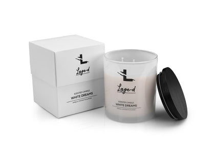 LAZE-D WHITE DREAMS Duftkerze 300g